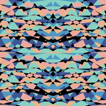 Seamless abstract background of triangles for your design Stock Illustration