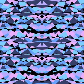 Seamless abstract background of triangles for your design Stock Illustration