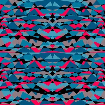 Seamless abstract background of triangles for your design Stock Illustration
