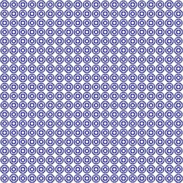Seamless abstract black blue texture fractal patterns on white background. Ar Stock Illustration