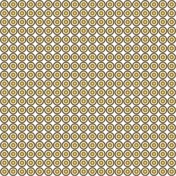 Seamless abstract black orange texture fractal patterns on white background.  Stock-Illustration
