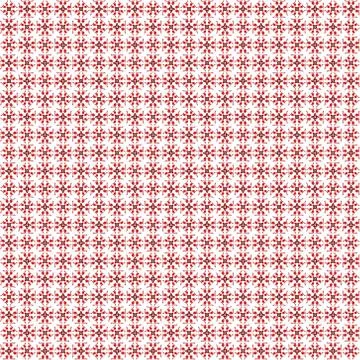 Seamless abstract black red texture fractal patterns on white background. Arr Illustrazione stock