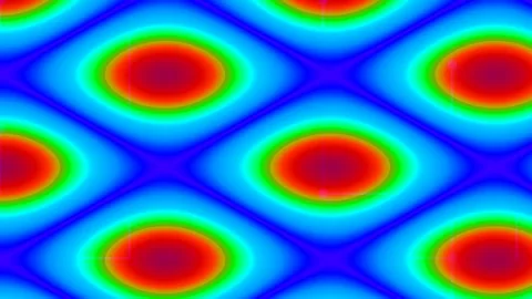 Seamless abstract blue and red geometric pattern loop background for modern.. Stock Footage 339789398