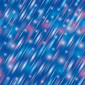Seamless abstract blue background. Starry sky, the Milky Way. vector Stock Illustration