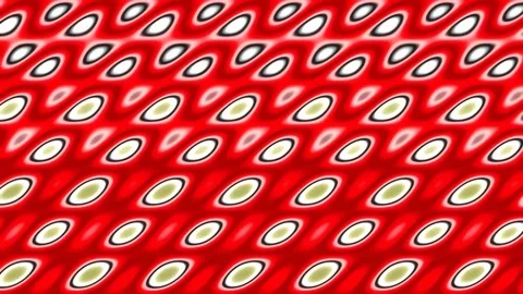 Seamless abstract bohemian background with flowing curves and rich terracot.. Stock Footage 342207006