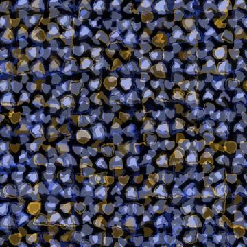 Seamless Abstract Broken Hearth Pattern Vector. Endless Watercolor Design Backgr Stock Illustration