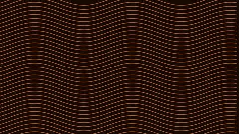Seamless abstract brown and copper flowing wave background pattern Stock Footage 342524520