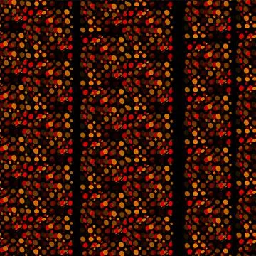 Seamless abstract bubble wallpaper vector pattern, wall texture, background. Stock Illustration