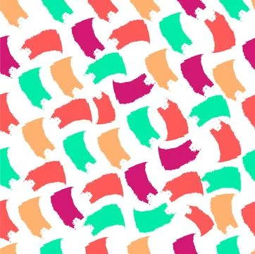 Seamless abstract cheerful pattern Stock Illustration