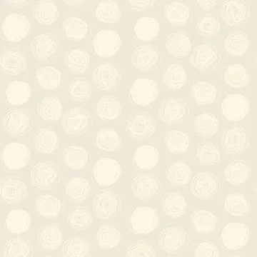 Seamless abstract childish scribble pattern (vector) Stock Illustration