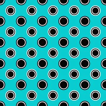 Seamless abstract circle pattern background design 스톡 일러스트