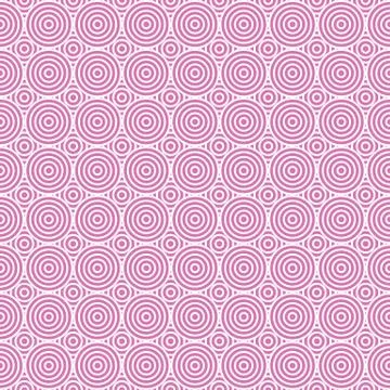 Seamless Abstract Circles Pattern Stock Illustration