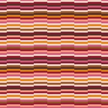 Seamless abstract colorful striped pattern. Endless pattern can be used for c Illustrazione stock
