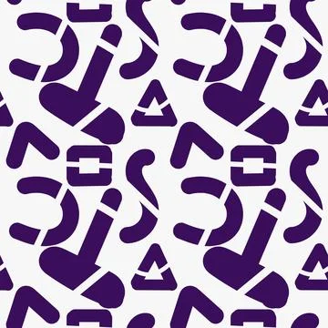 Seamless abstract colour pattern, background, fabric Illustrazione stock