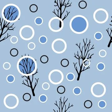 Seamless abstract colour pattern, background, fabric Stock Illustration