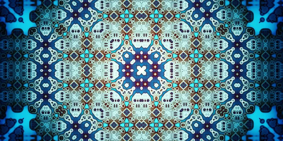 Seamless abstract complex pattern. Panoramic abstract texture. Panoramic ba.. Stock Photos