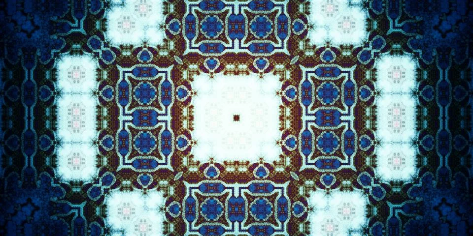 Seamless abstract complex pattern. Panoramic abstract texture. Panoramic ba.. Stock Photos