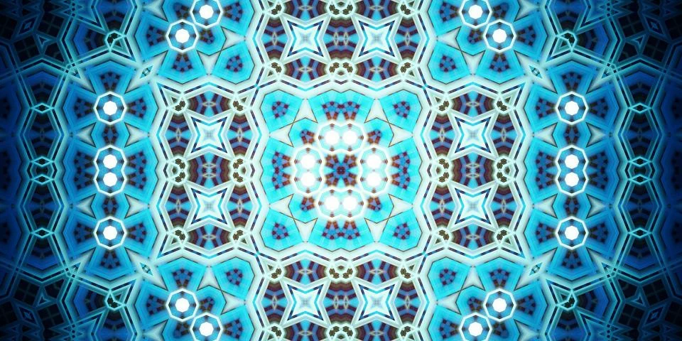 Seamless abstract complex pattern. Panoramic abstract texture. Panoramic ba.. Stock Photos