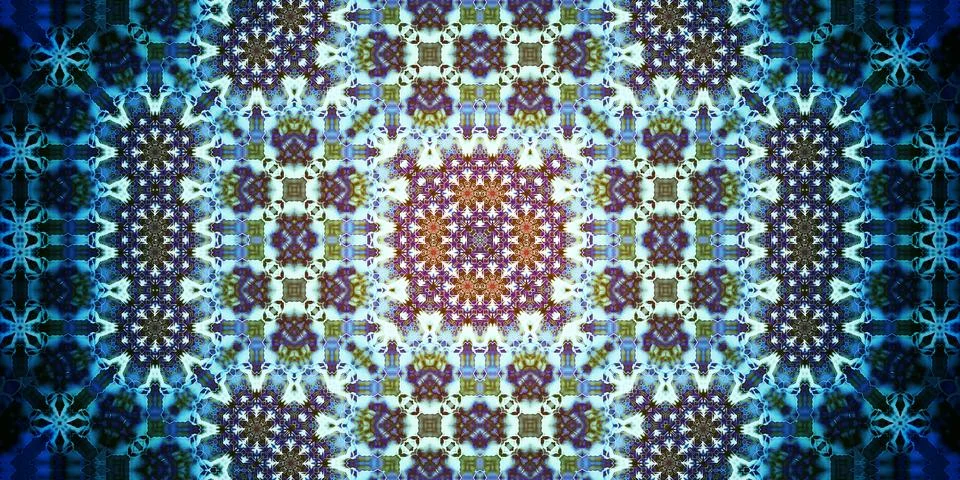 Seamless abstract complex pattern. Panoramic abstract texture. Panoramic ba.. Stock Photos