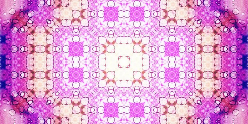 Seamless abstract complex pattern. Panoramic abstract texture. Panoramic ba.. Stock Photos