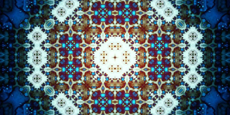 Seamless abstract complex pattern. Panoramic abstract texture. Panoramic ba.. Stock Photos