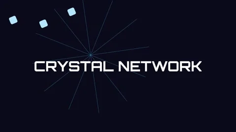 Seamless abstract crystalline network connecting points on a digital black .. Stock Footage 337655881