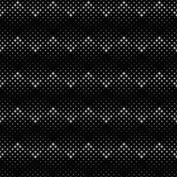 Seamless abstract curved star pattern background design イラスト素材
