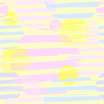 Seamless abstract cute pattern Illustrazione stock