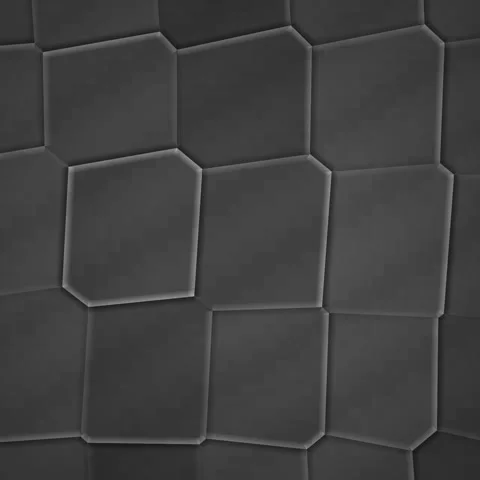 Seamless abstract dark grey geometric background pattern loop Stock Footage 345691199