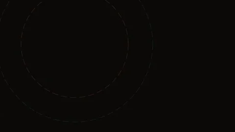 Seamless Abstract Dark Vortex Circle Spiral Background for Futuristic Tech .. Stock Footage 343659609