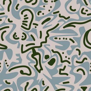Seamless abstract decorative backdrop with oriental pattern Stock-Illustration