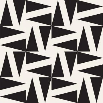 Seamless abstract decorative background. Vector geometric tiling pattern Stock Illustration