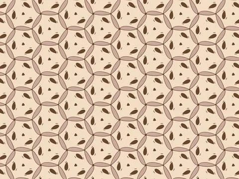 Seamless abstract design pattern for background and backdrop. 库存插图