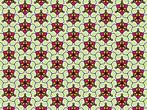 Seamless abstract design pattern for background and backdrop. 库存插图