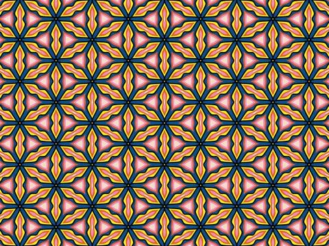 Seamless abstract design pattern for background and backdrop. 库存插图