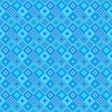 Seamless abstract diagonal square mosaic pattern background Stock Illustration