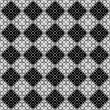 Seamless abstract diagonal square pattern background design Stock Illustration