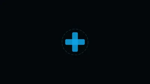 Seamless abstract digital data flow animation on dark background for techno.. Stock Footage 343660281