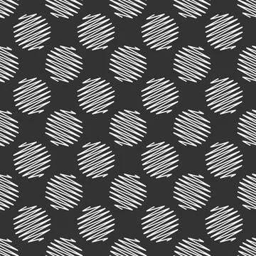 Seamless abstract doodle-style pattern for textiles, texture, packaging and s Stock Illustration