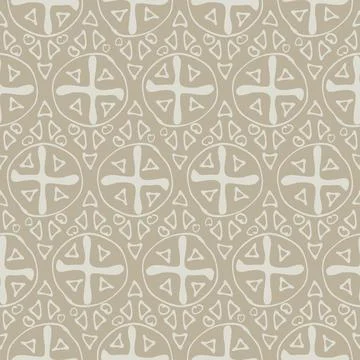Seamless abstract ethnic pattern for printing and design Stock Illustration