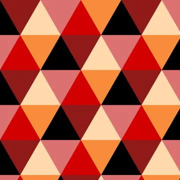 Seamless abstract figure from triangles Stock Illustration