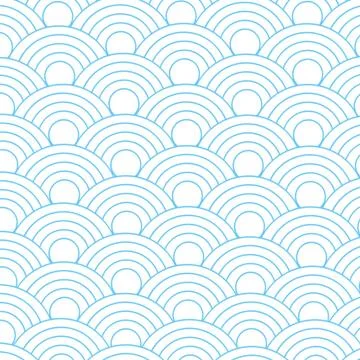 Seamless abstract  fish scale pattern Stock Illustration