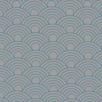 Seamless abstract  fish scale pattern Illustrazione stock