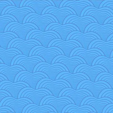 Seamless abstract  fish scale pattern Stock Illustration