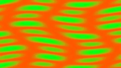 Seamless abstract flow pattern: Interconnected dynamic red and cyan wave ba.. Stock Footage 342160592