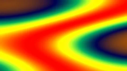 Seamless abstract fluid gradient background with dynamic waves and cosmic flo Stock Footage 342161266