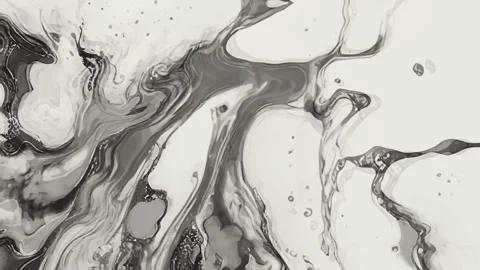 Seamless Abstract fluid motion waves with smooth swirling patterns and orga.. Stock Footage 318839097