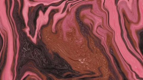 Seamless Abstract fluid motion waves with smooth swirling patterns and orga.. Stock Footage 318839238