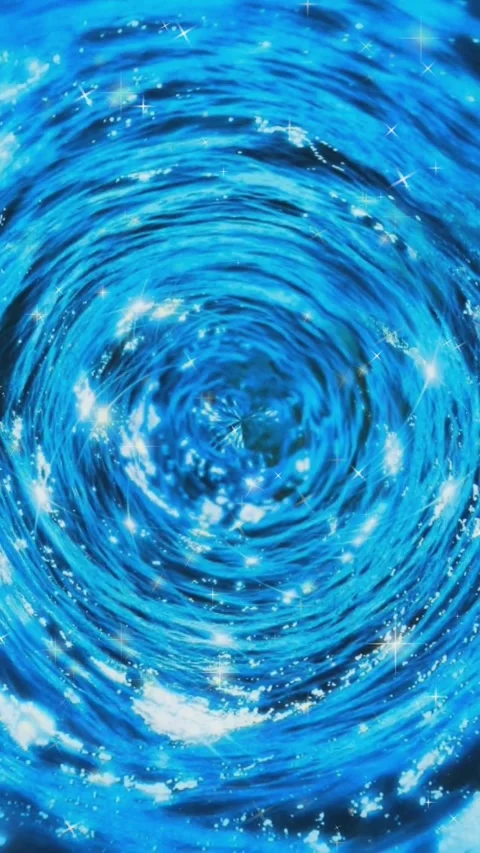 Seamless Abstract fluid motion waves with smooth swirling patterns and orga.. Stock Footage 318839503