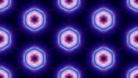 Seamless abstract futuristic pattern illustration 3d render Stock Illustration